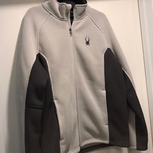 Brand New Men's Spyder Full zip soft Jacket
